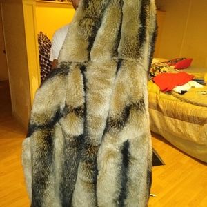 XXL Hind fur coat